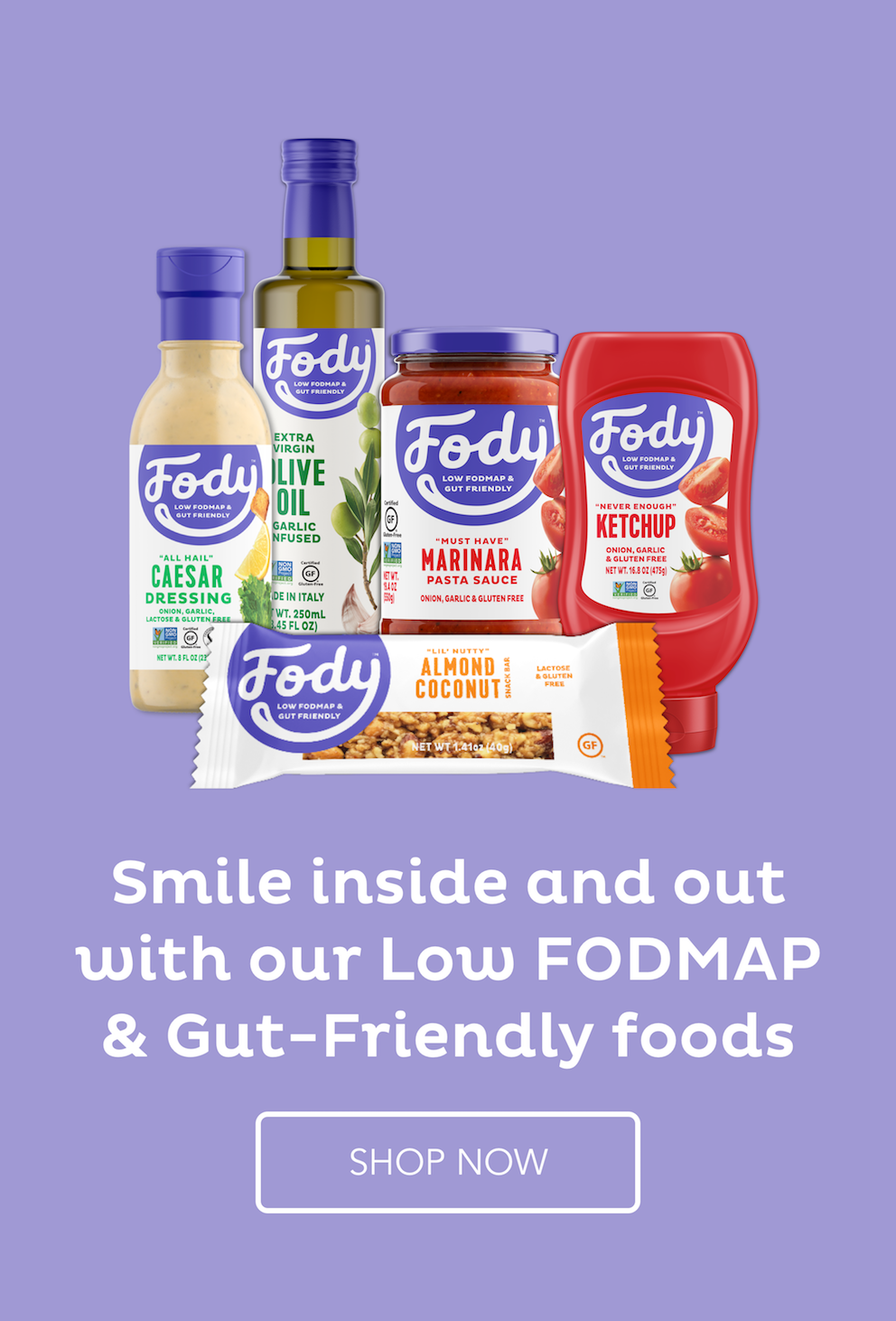 Fody Foods low-FODMAP products